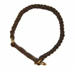 Bellepet Fettleder-Halsband "Braidy" Geflochten Mit Zugstop - Chrom -Angebote Hundeleinen Store Bellepet Halsband Braidy profil5710ad3074d57 1280x1280 1