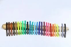 Bellepet Führleine Melange 1,50m - Messing -Angebote Hundeleinen Store Bellepet Biothane Farbskala Beschriftet 1280x1280 7