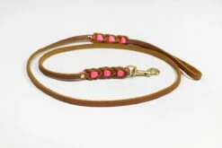 Bellepet Führleine Melange 1,00m - Messing