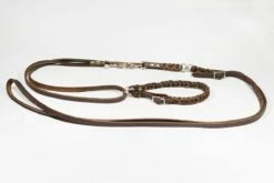 Bellepet Jagdleine / Umhängeleine / Befreiungsleine Aus Fettleder