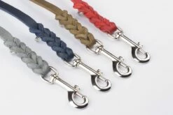 Bellepet Fettleder Verlängerungsleine / Polizeileine 2,40m 3-fach Verst. - Chrom -Angebote Hundeleinen Store Fettleder Polizeileine Verlaengerungsleine edelstahl 1280x1280 1