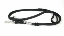 Bellepet Fettleder Verlängerungsleine 3m 3-fach Verst. - Edelstahl -Angebote Hundeleinen Store FettlederleineverstellbarschwarzEdelstahl57022f250c719 1280x1280