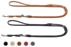 Hunter Verstellbare Führleine Round & Soft Elk Petit