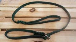 Bellepet Moxon-/Retrieverleine Aus Fettleder 1,50 M Mit Zugstopp - Chrom -Angebote Hundeleinen Store Moxon gruen 1 web 1280x1280 1