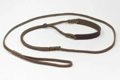 Bellepet Vorführleine / Showleine Aus Fettleder - 1,80m