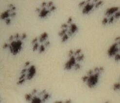 Bellepet - Hundedecke Deluxe Mit Pfötchenmuster